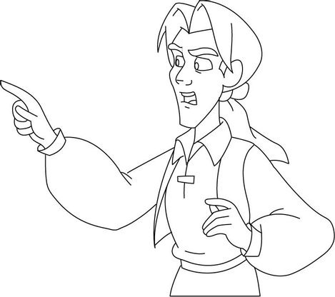 Coloriage Simsala Grimm 11 - Coloriage Simsala Grimm - Coloriages