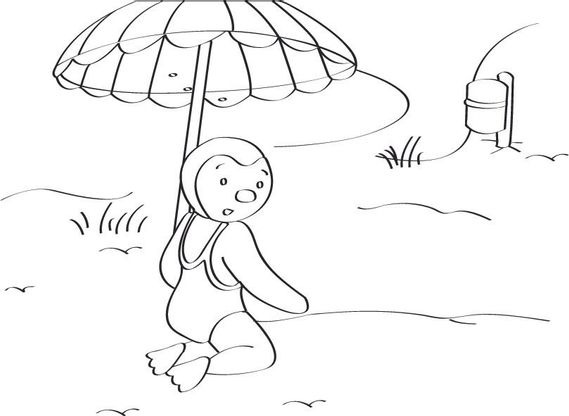 Coloriage T'choupi 40  Coloriage T choupi  Coloriages Dessins animes