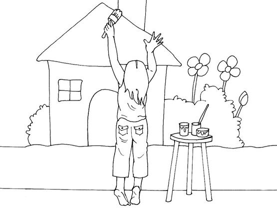 Coloriage Peinture 4 - Coloriage Peintures - Coloriages Divers