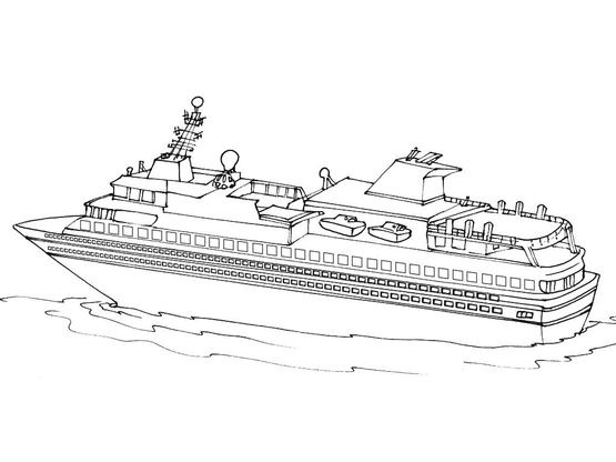 Coloriage Bateau 3  Coloriage Bateaux  Coloriages Transports