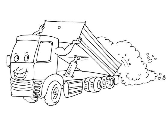 Coloriage Camion 28  Coloriage Camions  Coloriages Transports