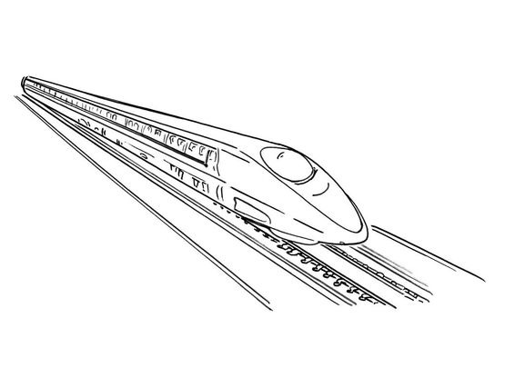 Coloriage Train 9  Coloriage Trains  Coloriages Transports