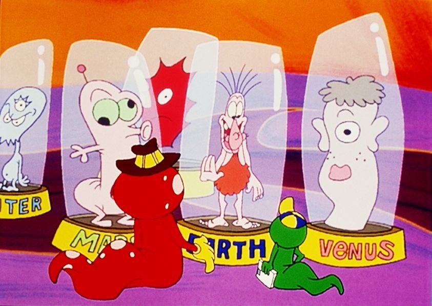 Le Monde Fou De Tex Avery Personnages Einstone chez les aliens