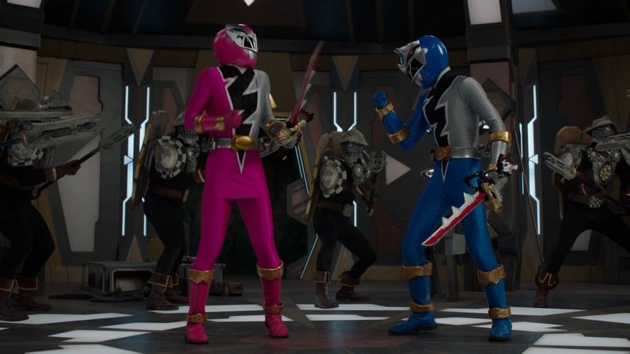 Power Rangers Dino Fury émission De Télévision Pris au piège