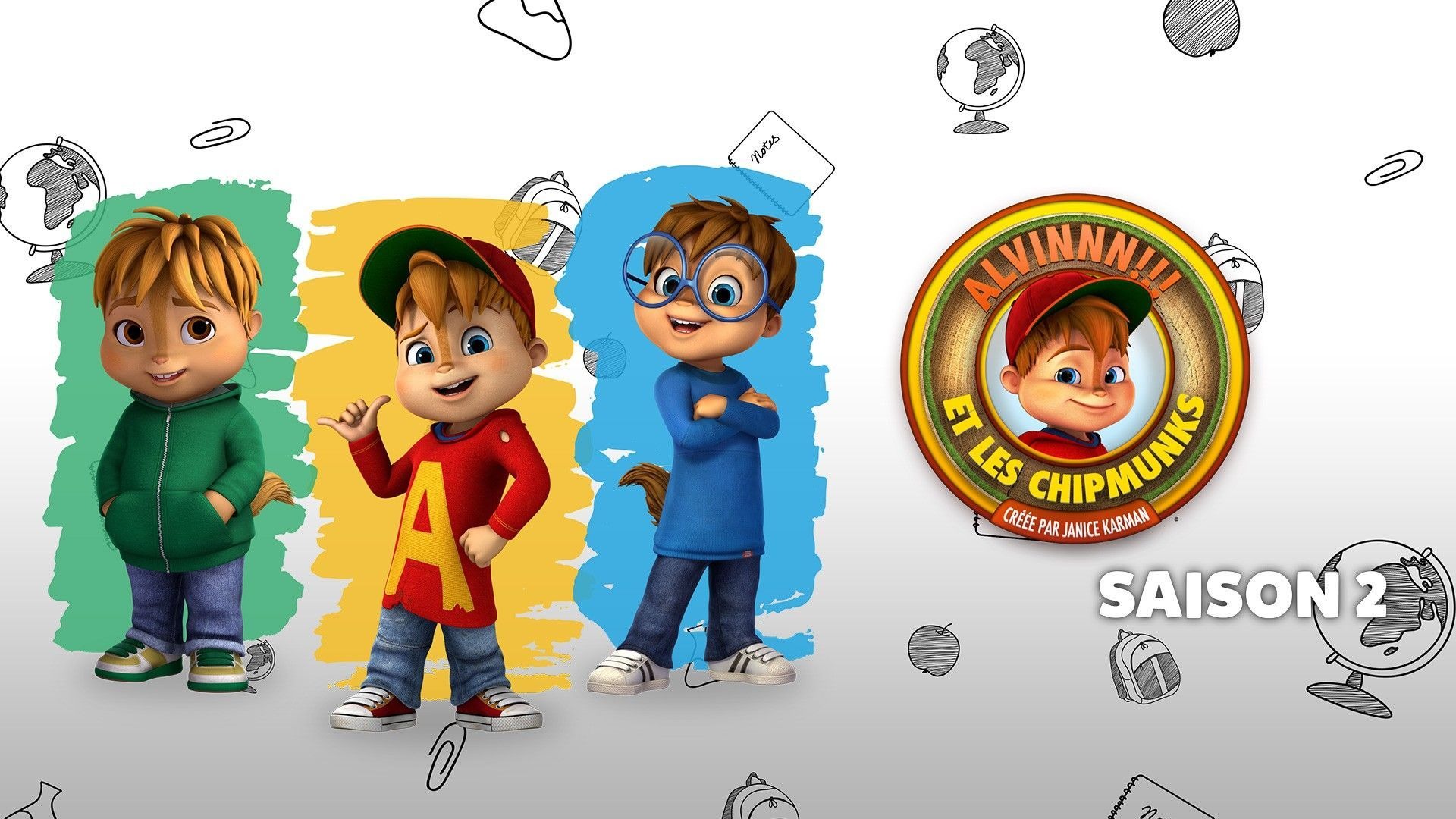 Alvinnn et les Chipmunks - Saison 2 en streaming gratuit sur Gulli Replay