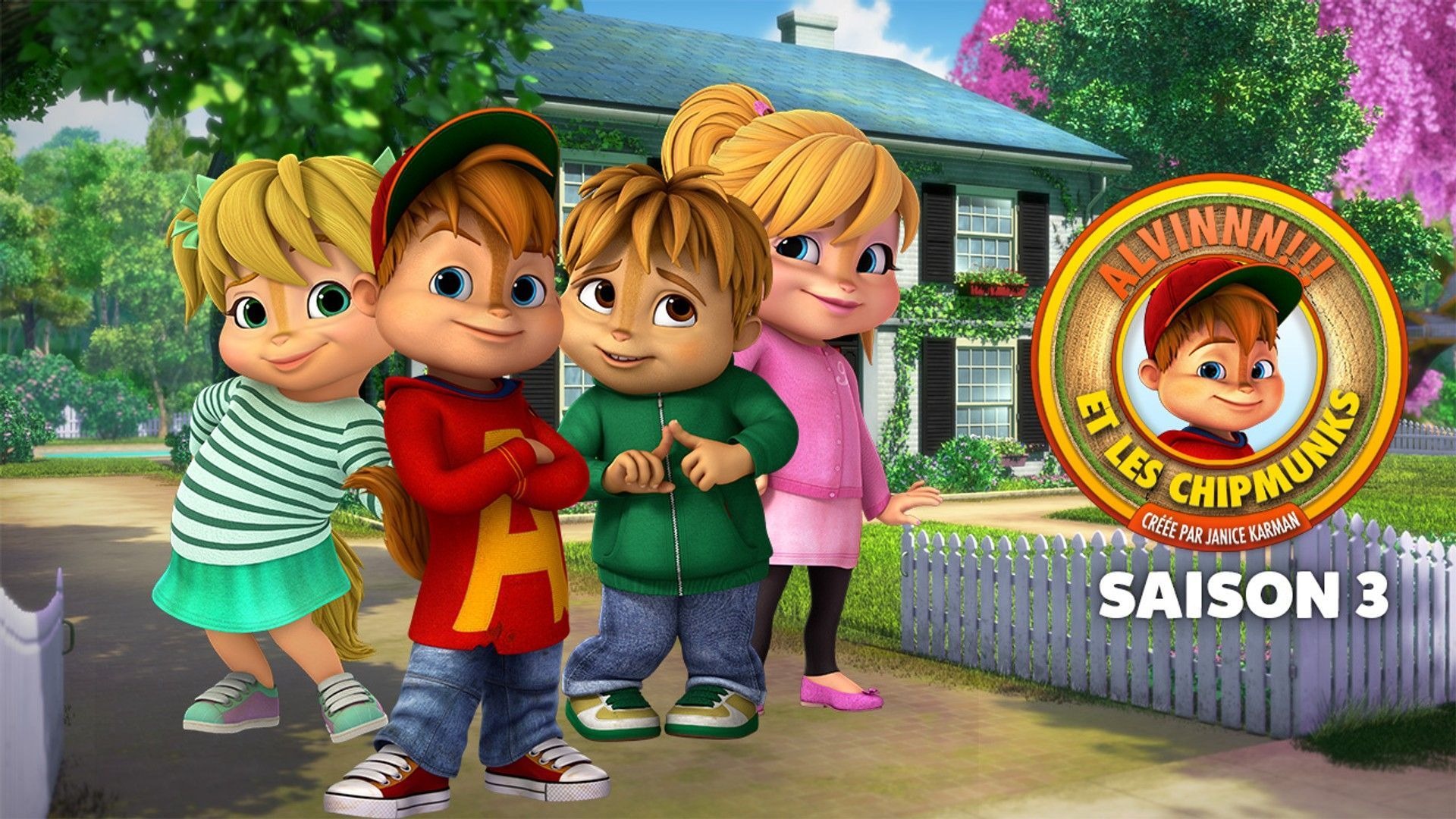 Alvinnn et les Chipmunks Saison 3 en streaming gratuit sur Gulli Replay