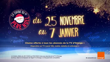La Chaîne du Père Noël - Du 25 novembre au 7 janvier