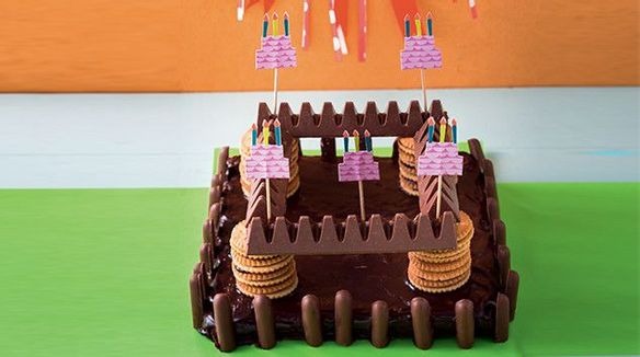 Gâteau d'anniversaire du chevalier - Desserts - Recettes de