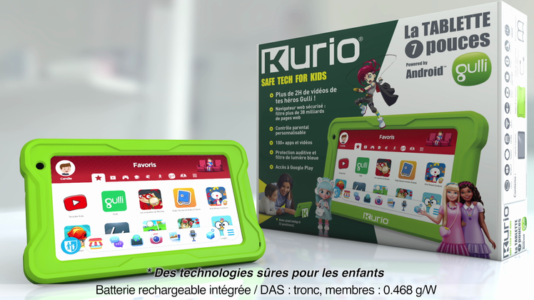 La Tablette 7 pouces by Gulli - Actu - Multimedia - Gulli