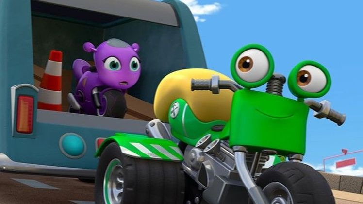 S2 ép. 25 : La fée-moto de la forêt Ricky Zoom La fée-moto de la forêt